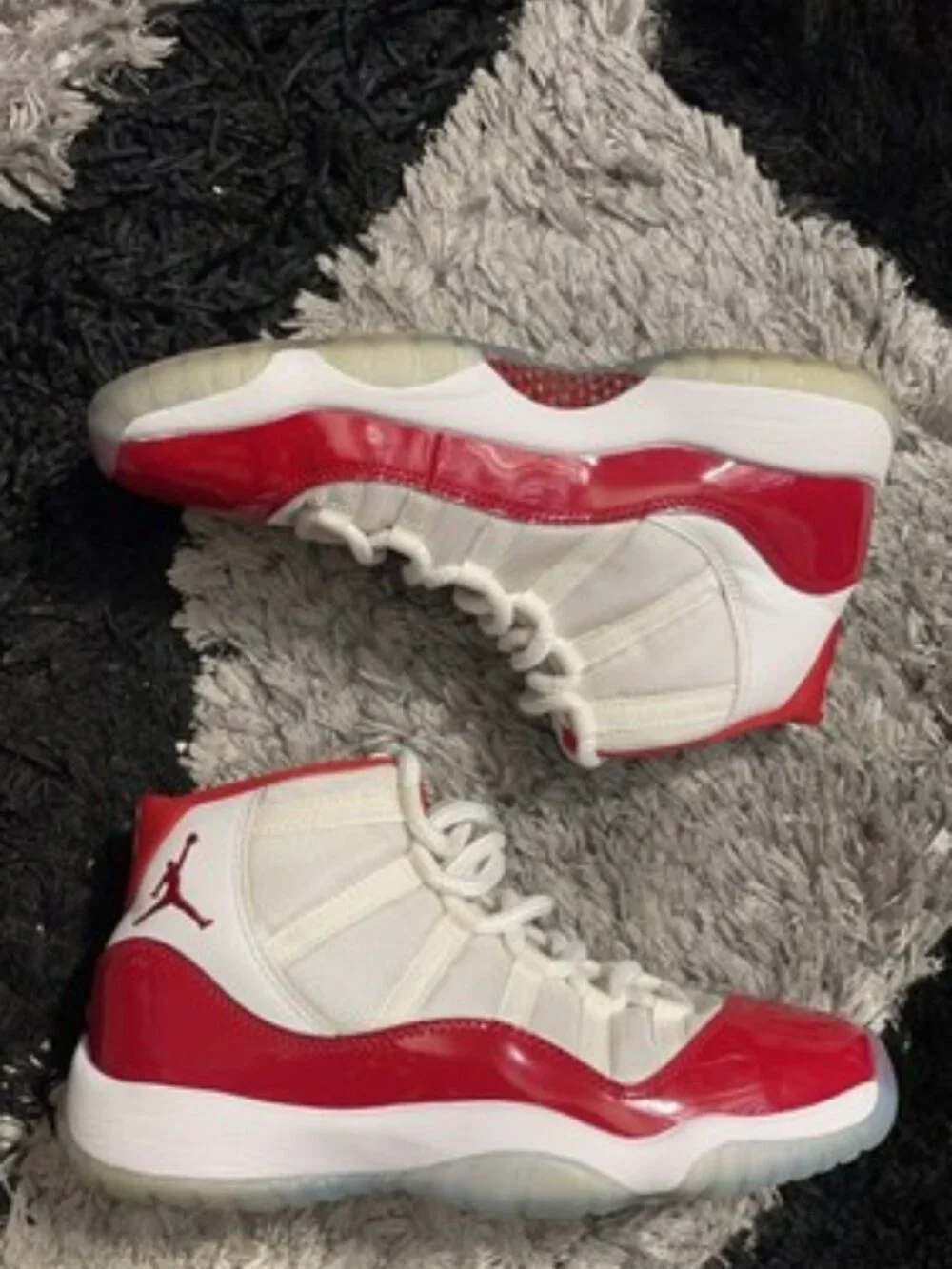 Jordan 11 Retro High Cherry GS 378038-116 Sz 5.5Y